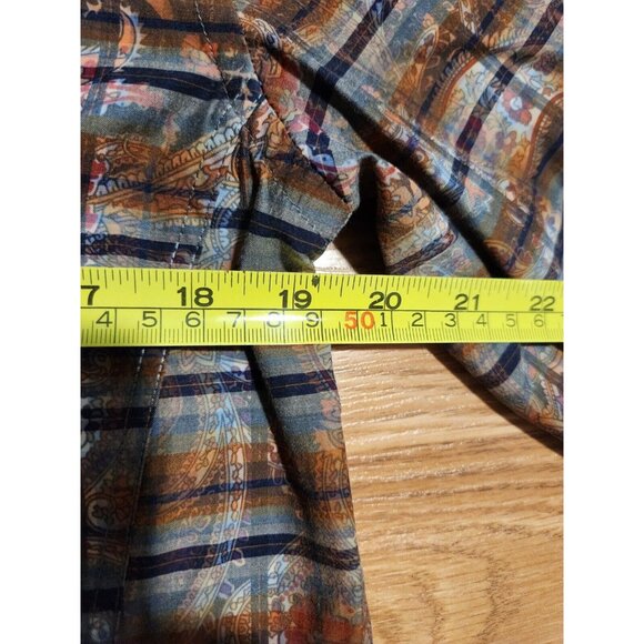 7 Downie St Men Dress Shirt Size 3 Long Sleeves - Picture 7 of 9